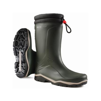 DUNLOP Μπότες γονάτου Blizzard γούνας πράσινες K486061 No45